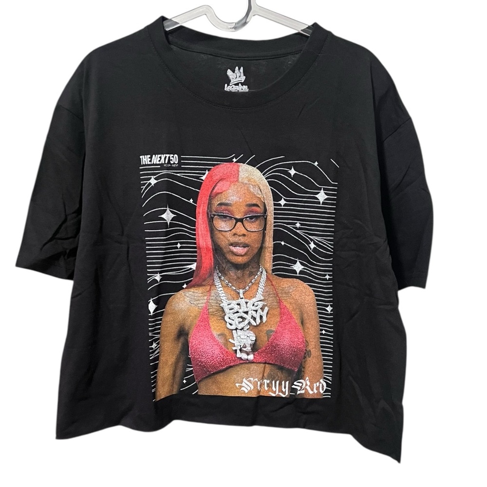 NWOT Sexyy Red Crop Tee